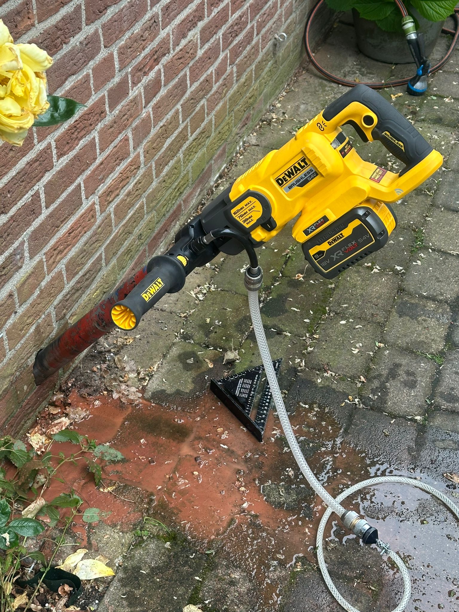 Kruipruimte ventilatie gaten boren